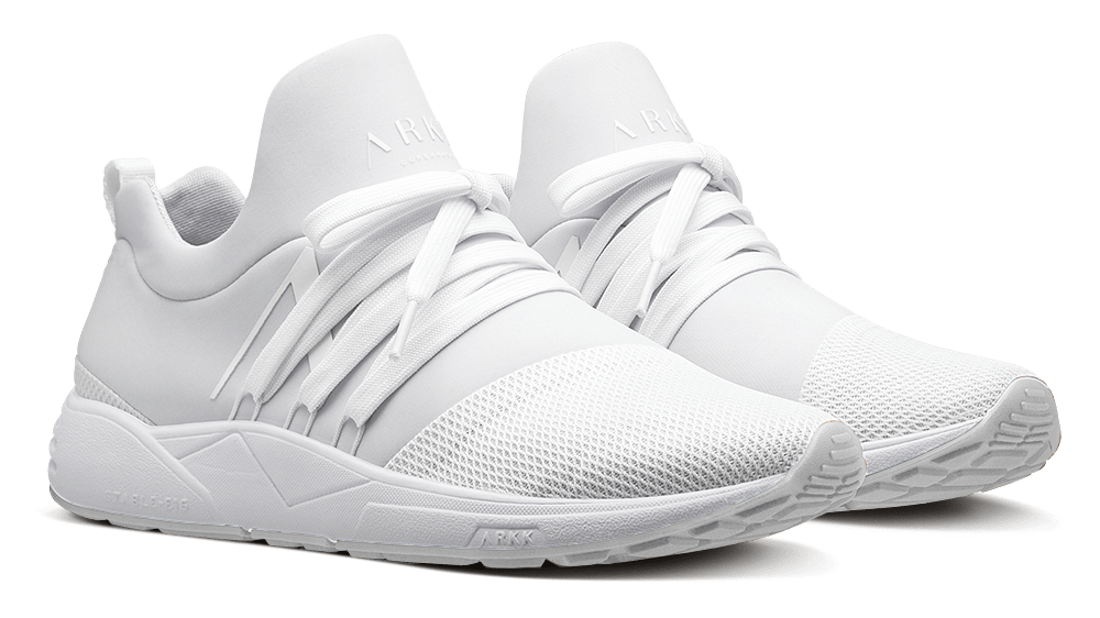 ARKK NOS Raven Mesh PET S-E15 | Triple White | Women Raven